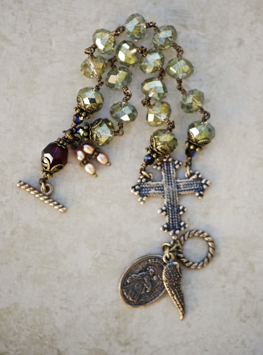 Bracelet of Divine Prayer (Olive)