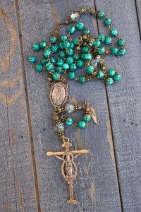Natural Malachite Rosary